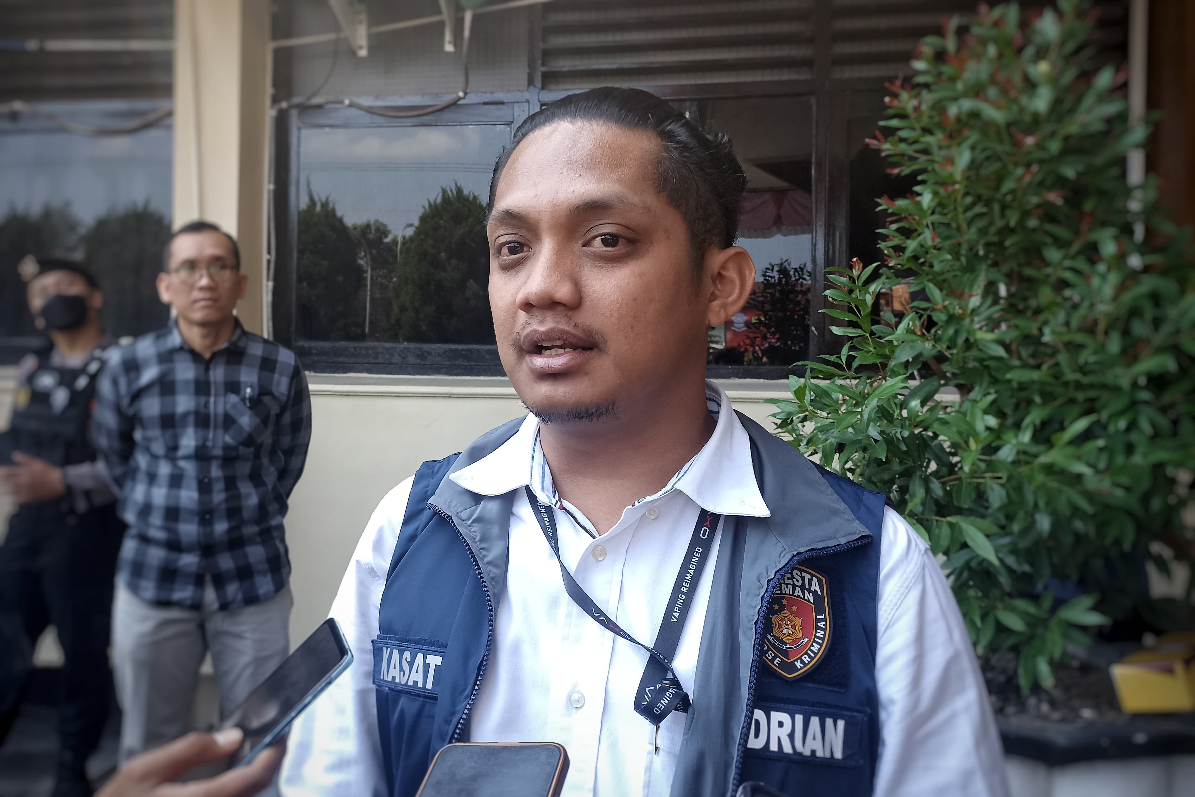 Kasat Reskrim Polresta Sleman AKP Riski Adrian.