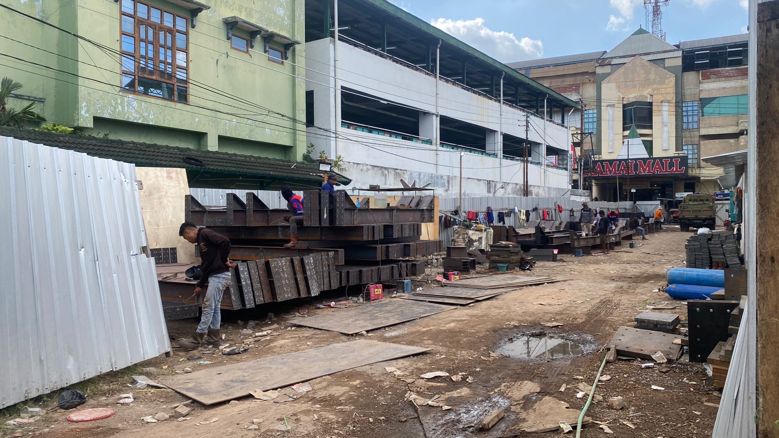 Proses Relokasi Ketandan (Agung Dwi Prakoso/Radar Jogja)