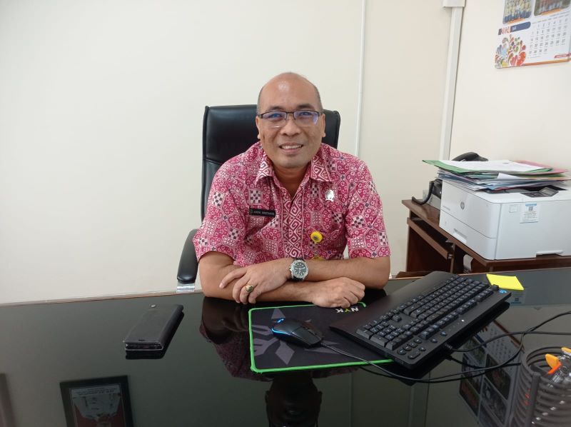 Kantah Purworejo Andri Kristanto di Kantornya, ditemui Jumat (19/7/2024).