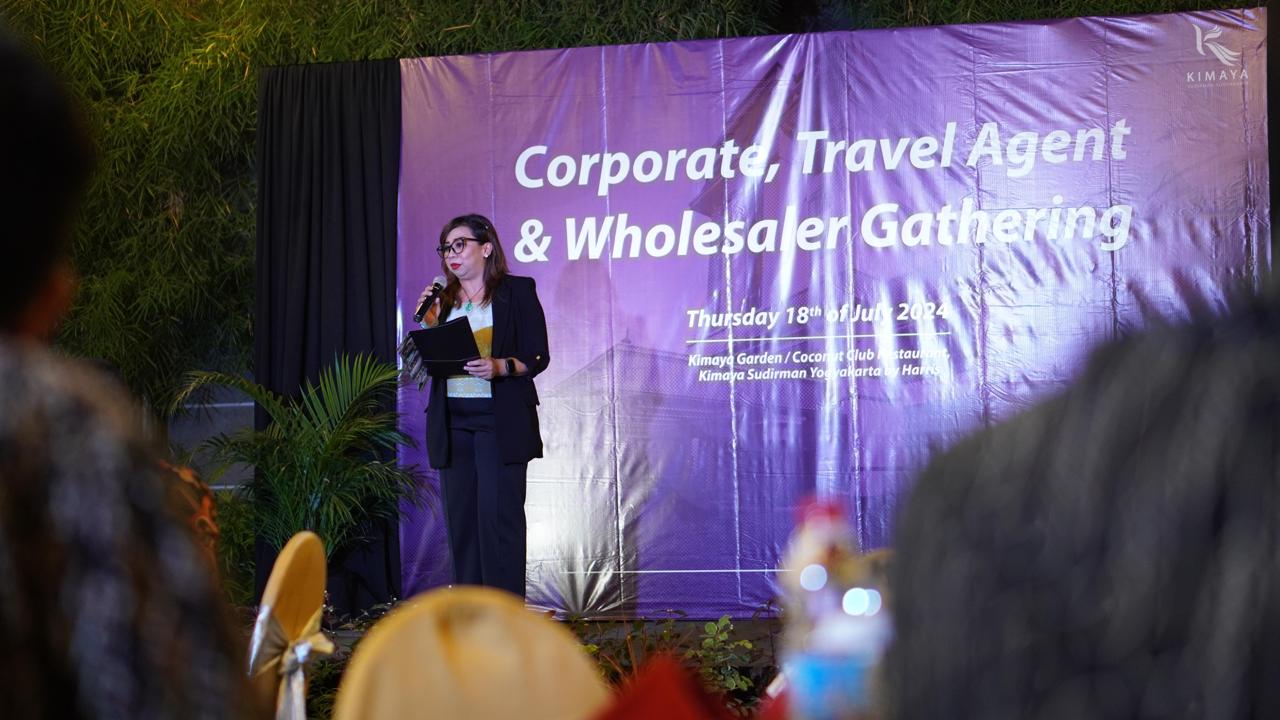 Kimaya Sudirman Yogyakarta by HARRIS terus berupaya memberikan apresiasi contohnya melalui kegiatan Corporate, Travel agent dan Wholesaler Gathering.