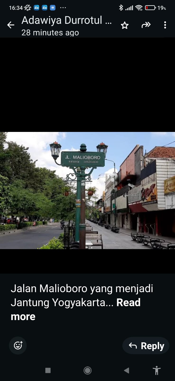 Jalan Malioboro yang menjadi Jantung Yogyakarta (terasmalioboro.jogjaprov.go.id)