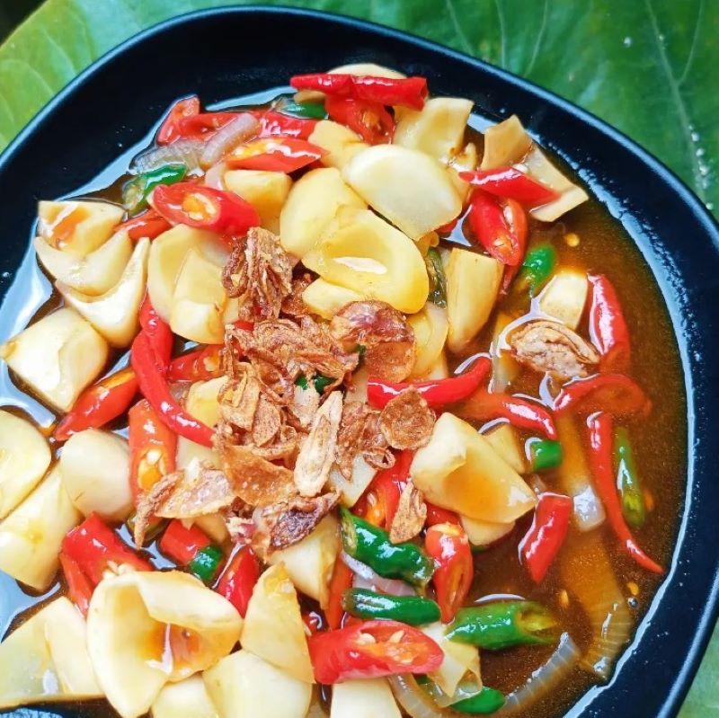 Kuliner unik oseng salak dari Sleman, makanan yang wajib dicicipi saat berkunjung ke DIY.