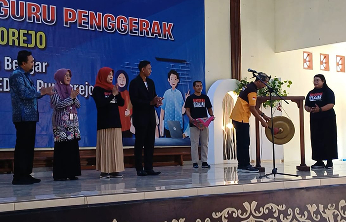 Launching Komunitas Bedug Purworejo untuk mewujudkan sekolah yang menyenangkan sehingga mewujudkan pendidikan yang lebih baik.ISTIMEWA