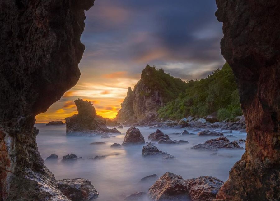 Menikmati Sunset di Watu Lumbung, Gunung Kidul.