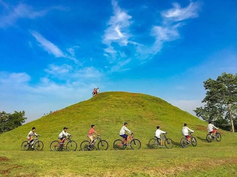 Pesona Candi Abang, bak rumah Teletubies menyimpan warisan sejarah di Yogyakarta.