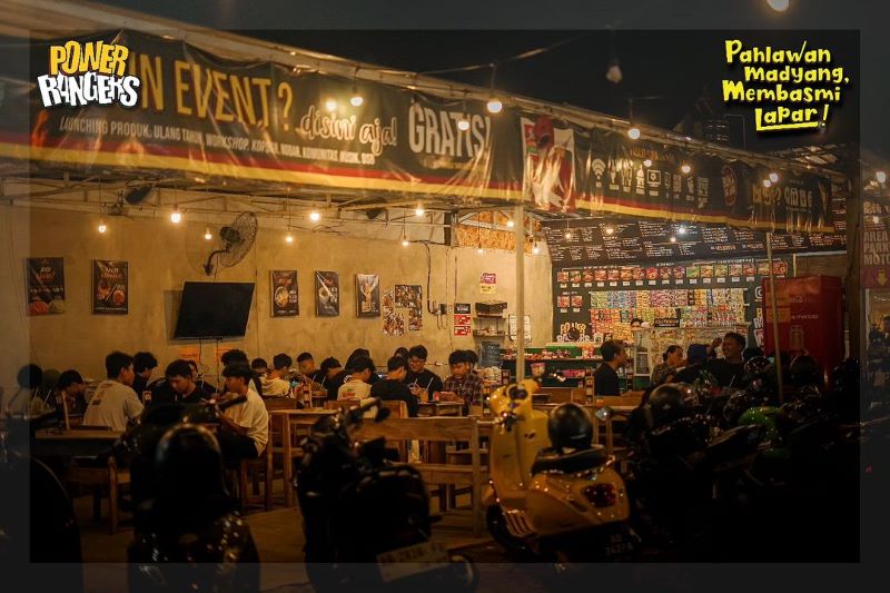 Salah satu warung burjo fenomenal di Jogja.