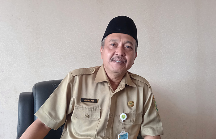 Kepala BKPSDM Bantul Isa Budi Hartomo.Khairul Ma