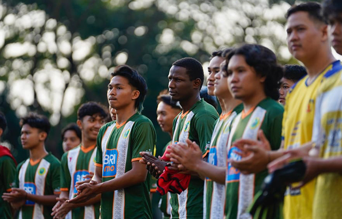 POTENSI: Para talenta muda saat mengikuti seleksi beasiswa sepak bola UMY.Dokumen Humas UMY