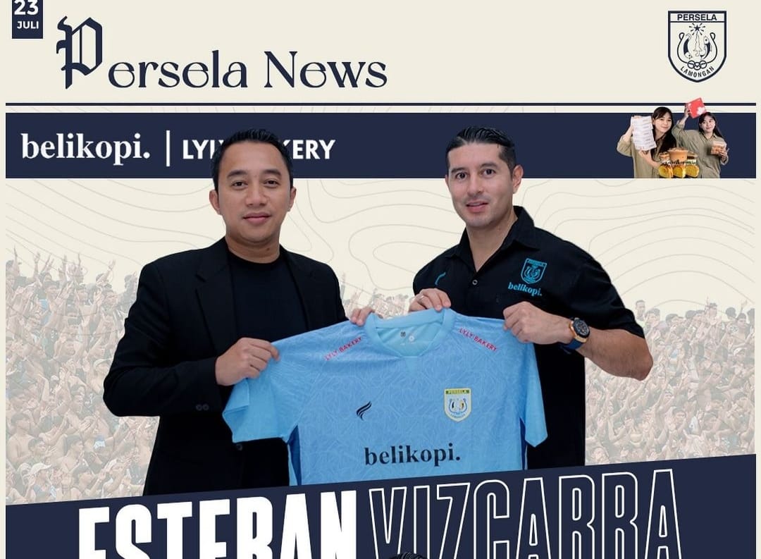 Esteban Viscarra resmi berseragam Persela Lamongan untuk arungi Liga 2 2024/25 (ig perselafc)