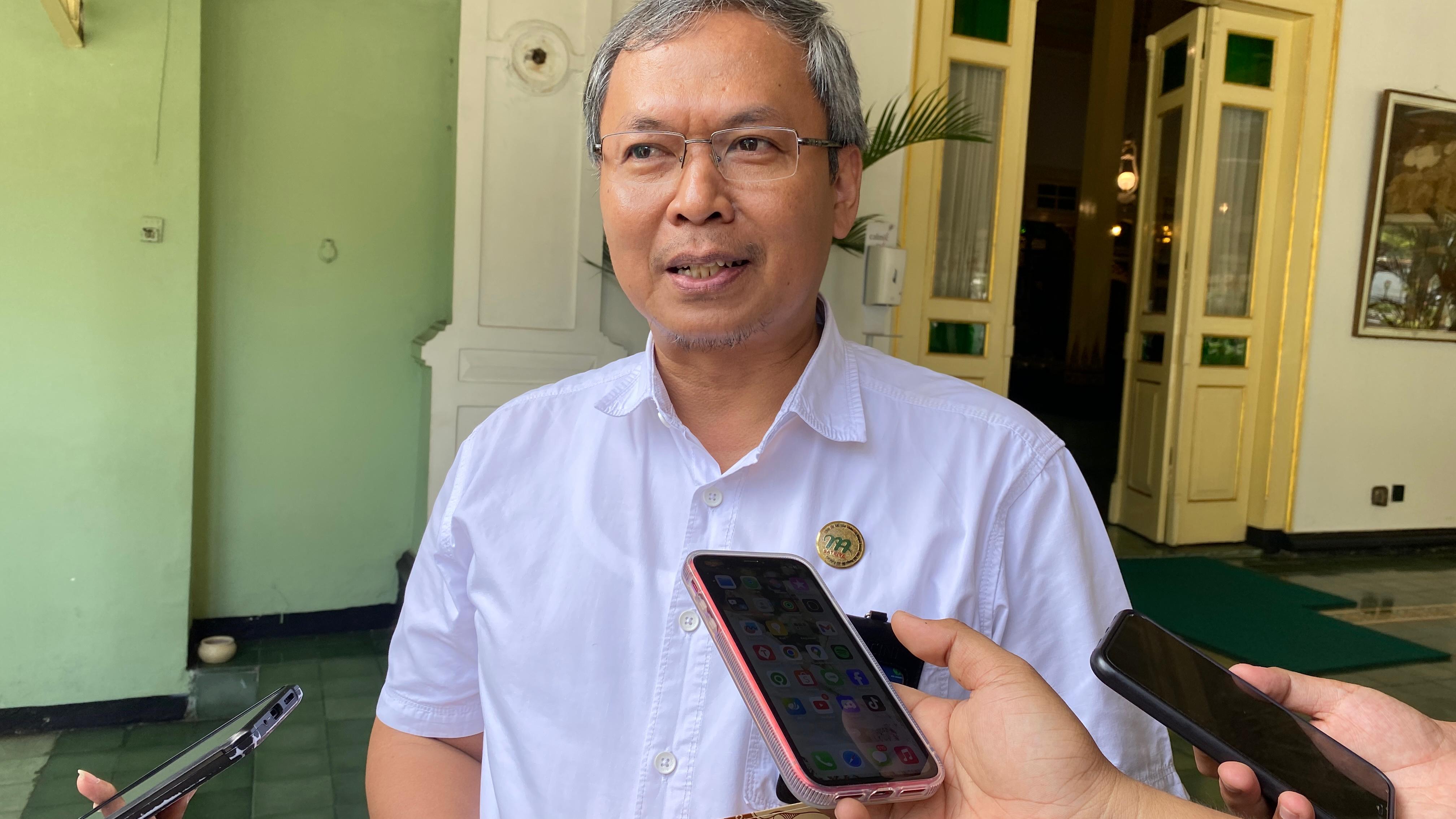 Kepala DLHK DIY Kusno Wibowo.   (Agung Dwi Prakoso / Radar Jogja)