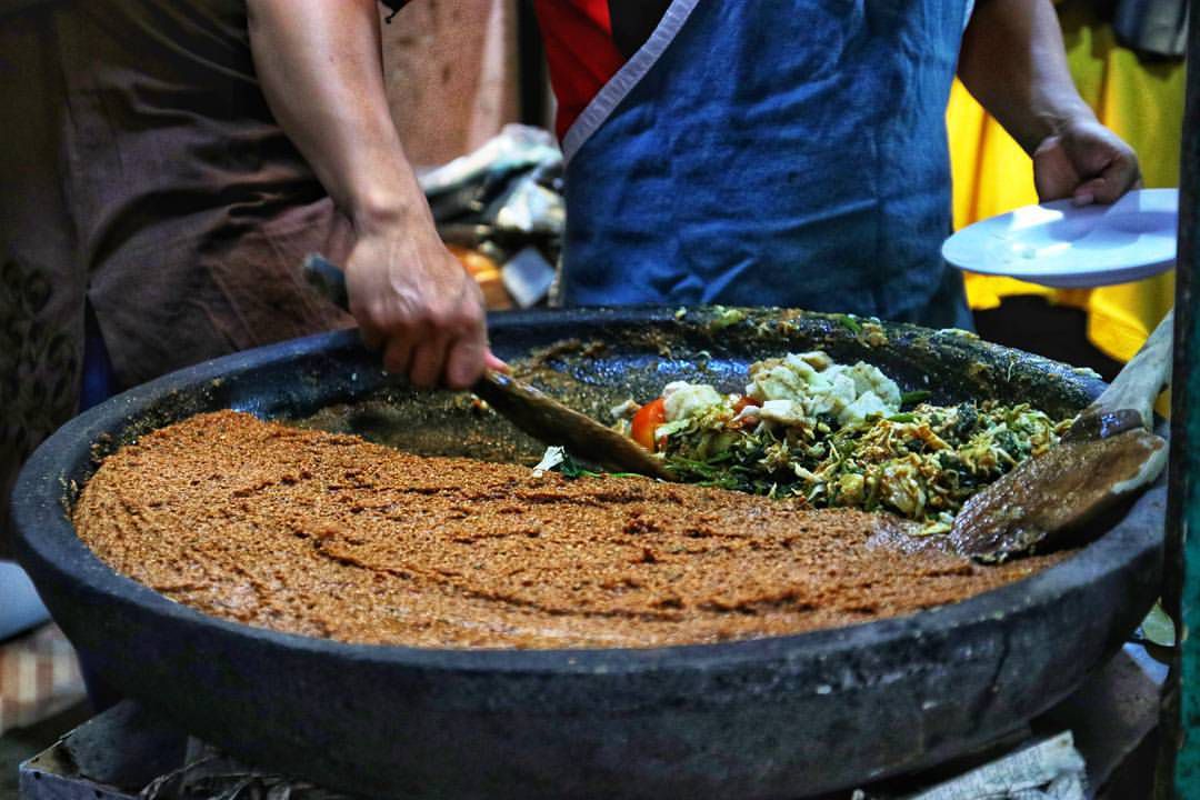 Lotek dan Gado-Gado Teteg Lempuyangan.  (Instagram/gembulfoodie)