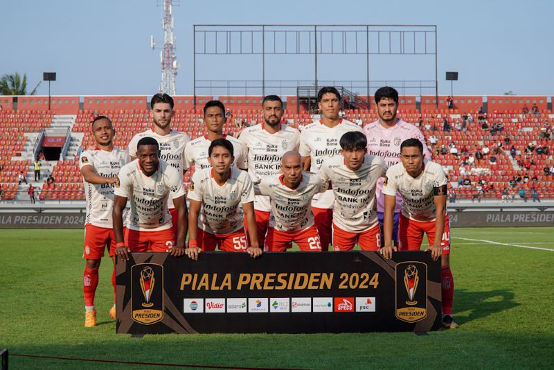 Starting eleven Bali United di Piala Presiden 2024 (pialapresiden2024)