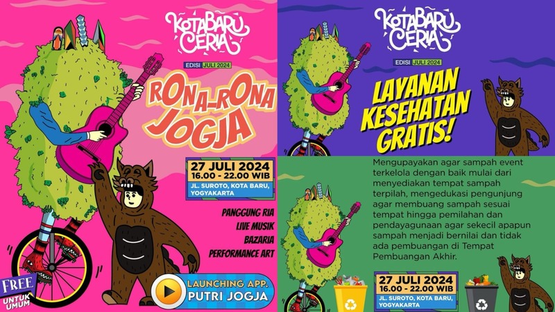 Acara Rona-rona Jogja di Kotabaru.