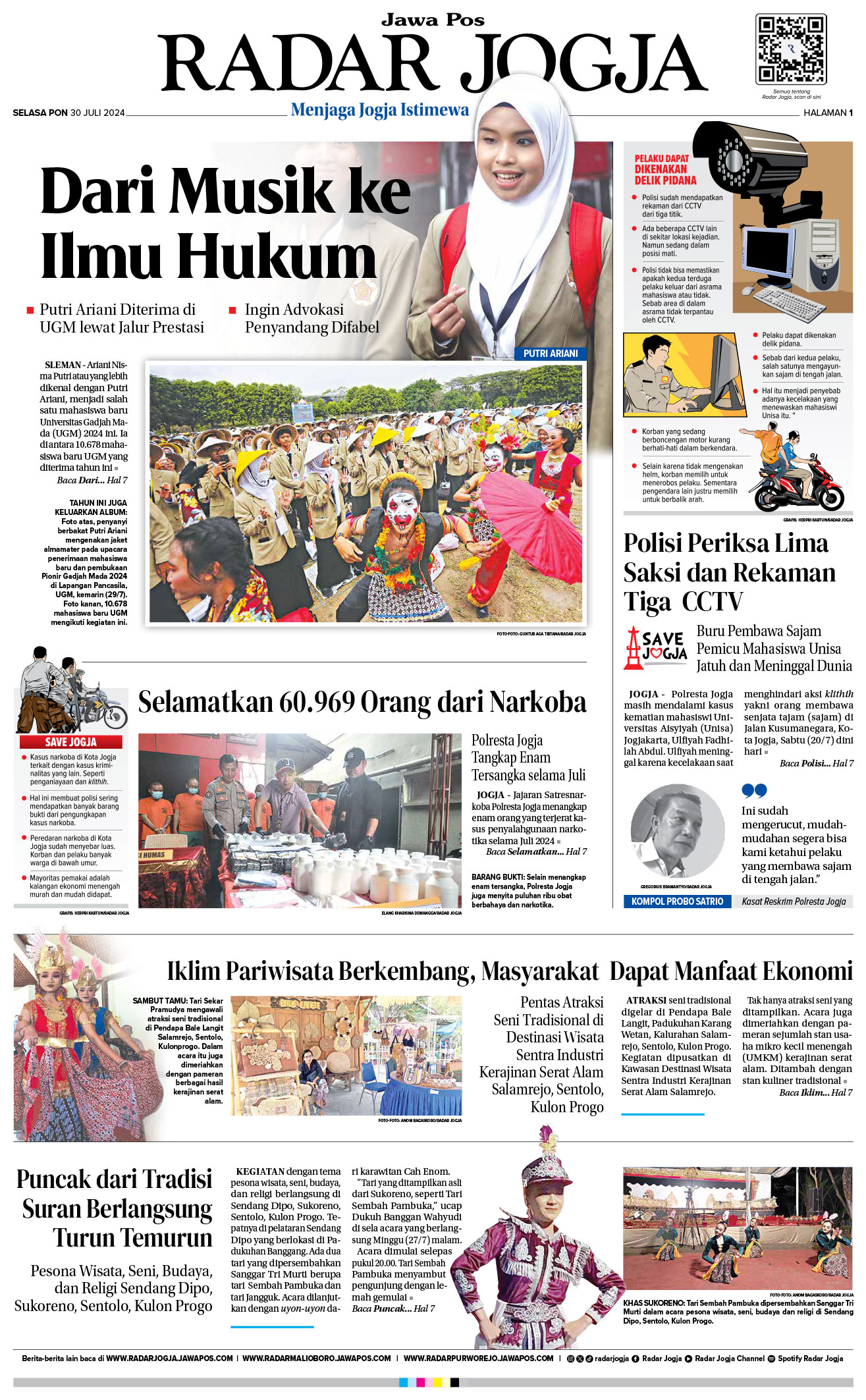 Jawa Pos Radar Jogja Selasa 30 Juli 2024