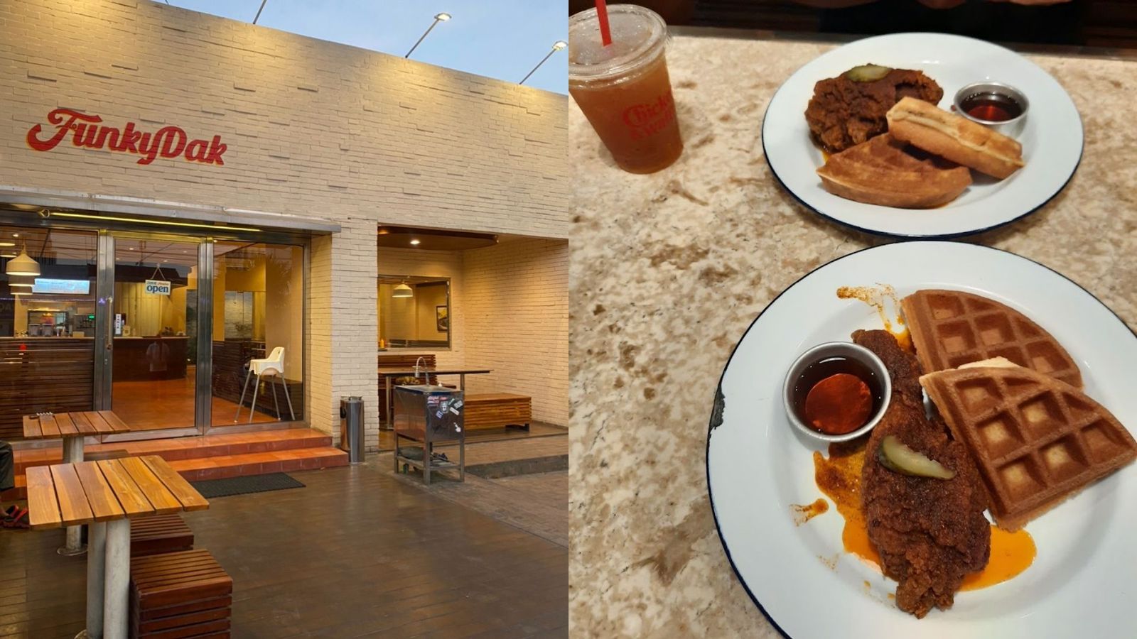 Chicken Waffle, Menu Andalan di FungkyDak.