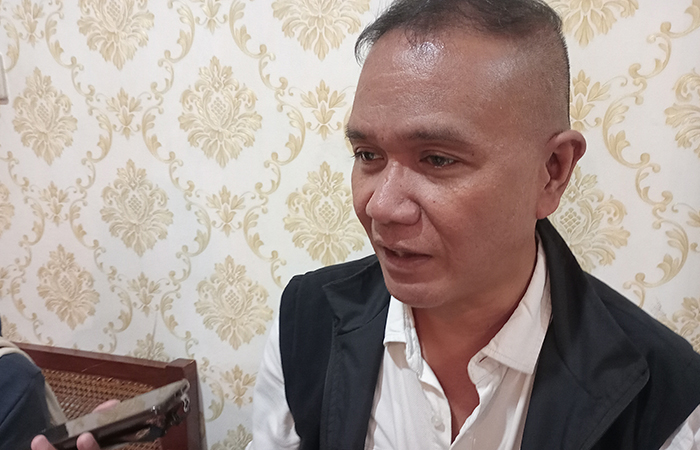 Anggota tim Satgas Puslada PON KONI DIY Wesley Tauntu saat ditemui di Kantor KONI&nbsp;DIY.Rizky Wahyu/Radar Jogja&nbsp;