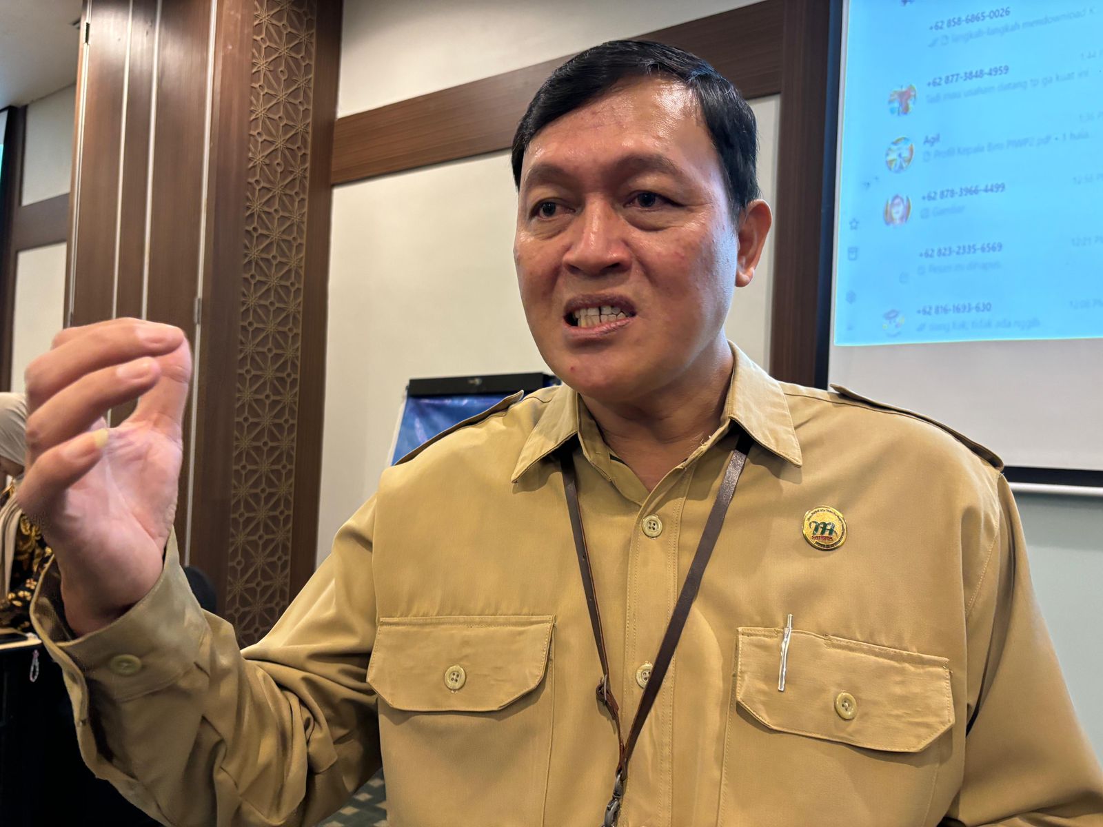 Kepala Biro Pengembangan Infrastruktur Wilayah dan Pembiayaan Pembangunan Setprov DIY Yudi Ismono.   (Agung Dwi Prakoso/Radar Jogja)