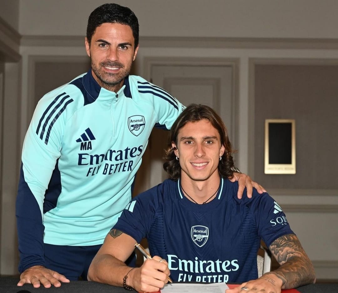 Riccardo Calafiori resmi bergabung ke Arsenal (ig arsenal)