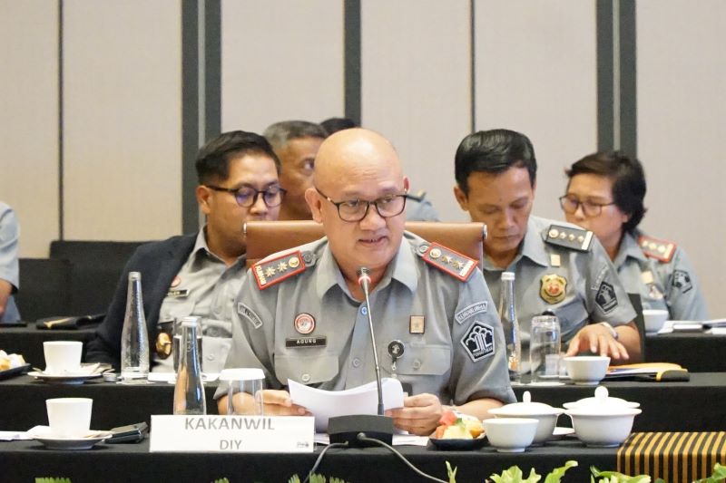 Kepala Kanwil Kemenkumham DIY Agung Rektono Seto.