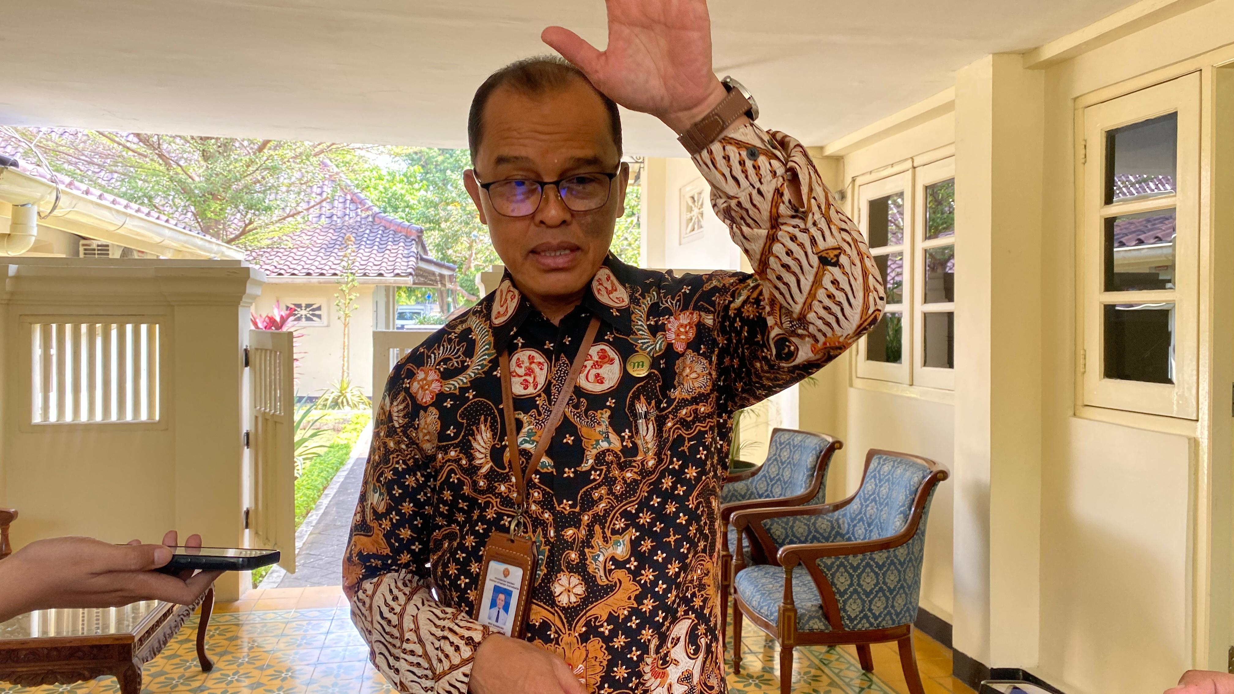 Sekprov DIY Beny Suharsono.   Agung Dwi Prakoso/Radar Jogja