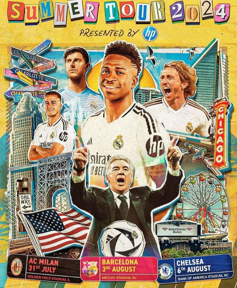 Real Madrid jadwalkan tiga pertandingan dalam tur pramusim di Amerika Serika (ig realmadrid)