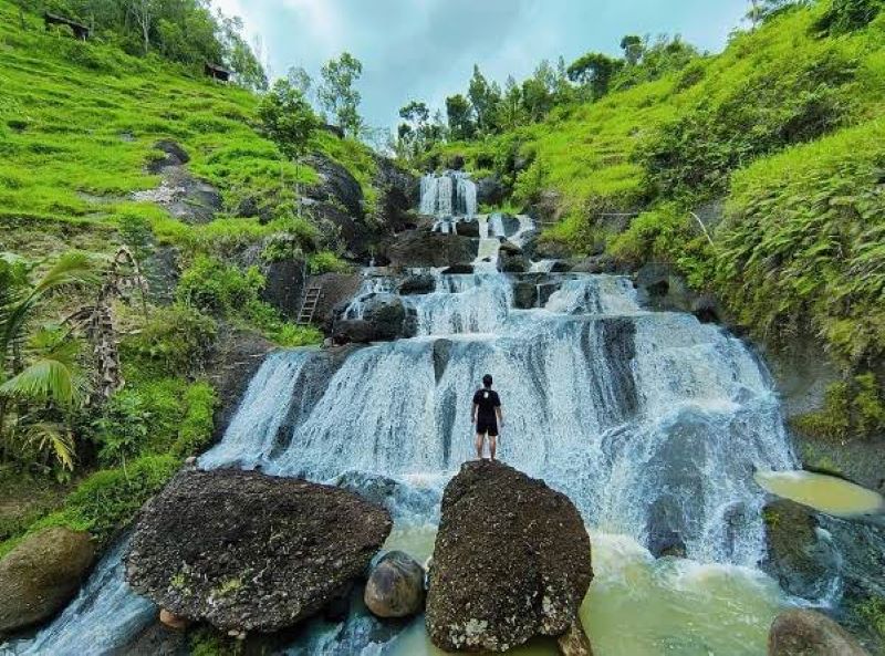 Air Terjun Kedung Kandang yang kini telah hilang.