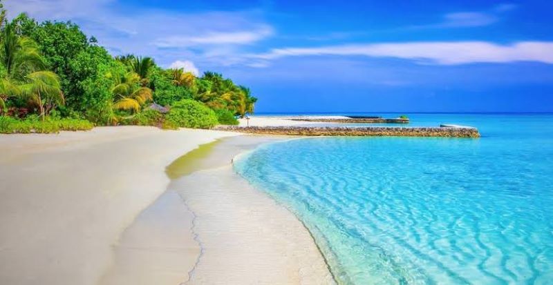 Keindahan dari pantai Karimunjawa yang eksotis.