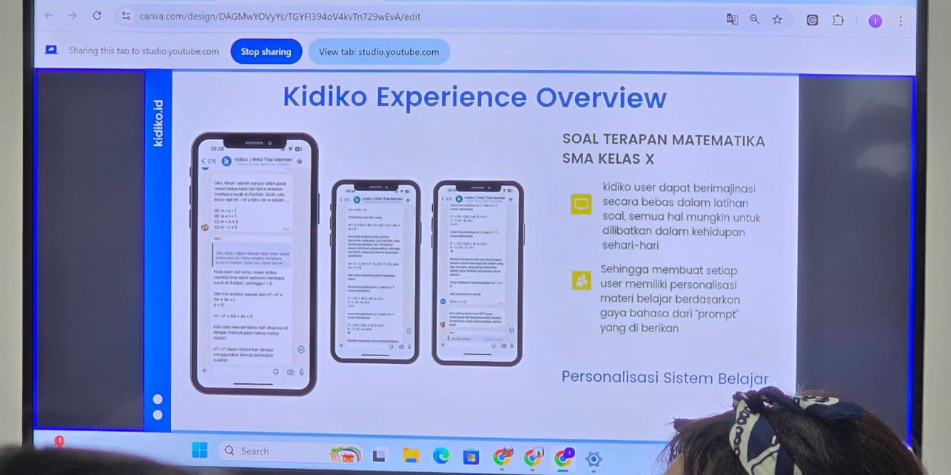 Aplikasi Kidiko dapat menjawab membantu proses belajar siswa.  (iwan nurwanto/Radar Jogja)