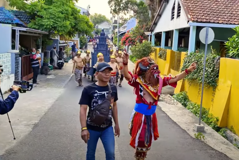 Pawai Budaya di Desa Wisata Kricak, Kricak Kidul, Tegalrejo, Kota Jogja.