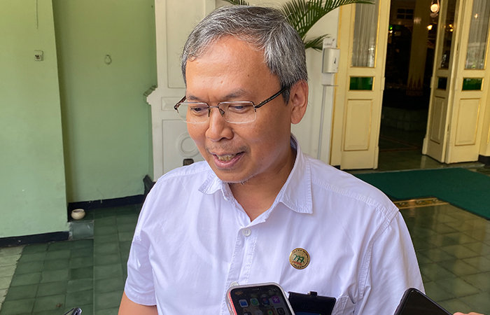 Kepala DLHK DIY&nbsp;Kusno Wibowo Agung Dwi Prakoso /Radar Jogja