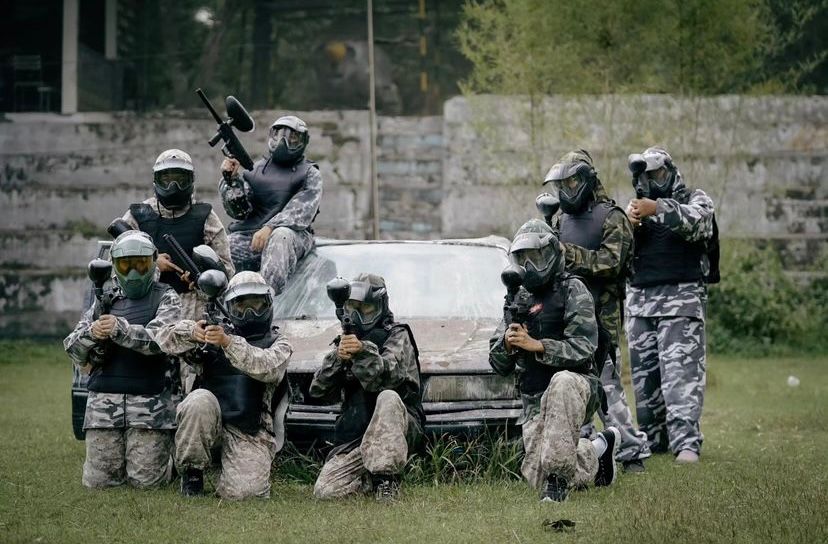 Serunya Bermain Paintball.