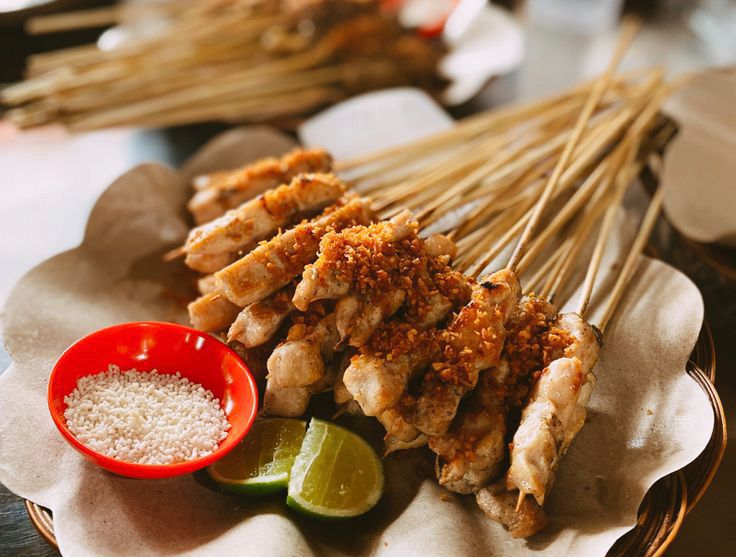 Ilustrasi Sate Taichan di Yogyakarta.   (Pinterest/Tanti)