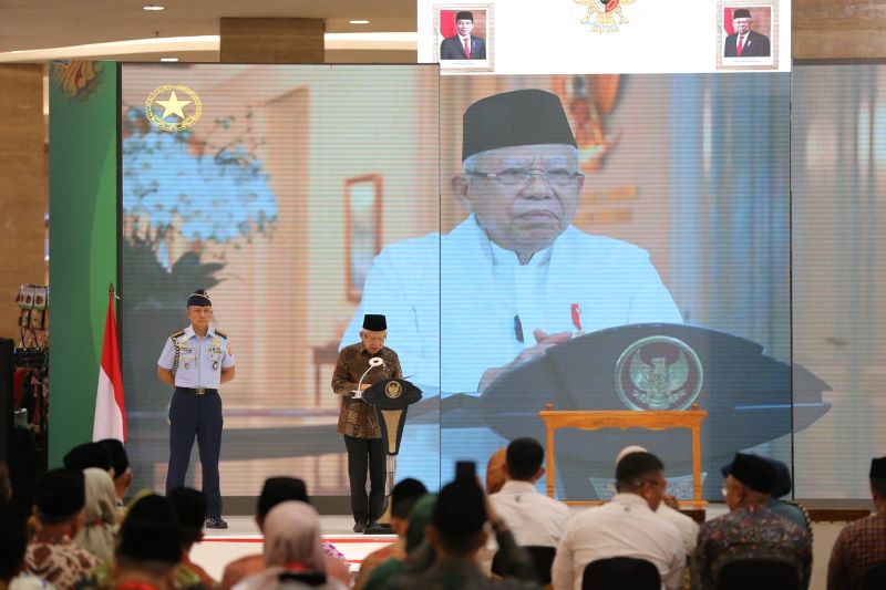Wakil Presiden Republik Indonesia Bapak Prof. Dr. K.H. Ma