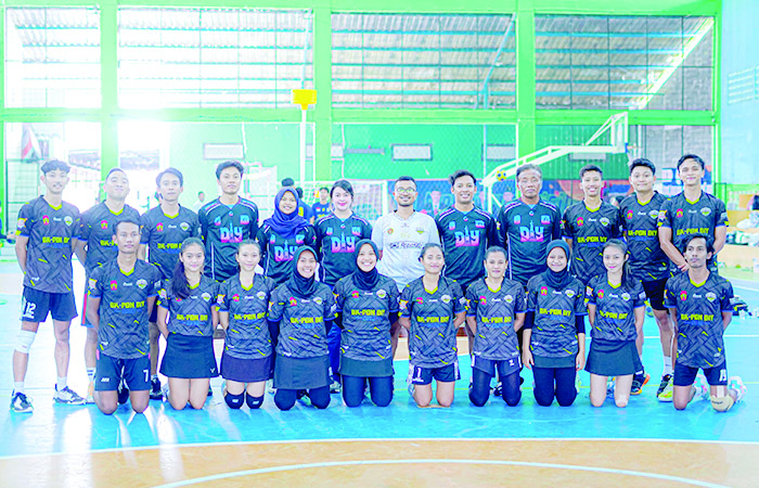 &nbsp;  Tim korfball DIJ saat berfoto bersama (Foto Dokumen tim Korfball DIJ)