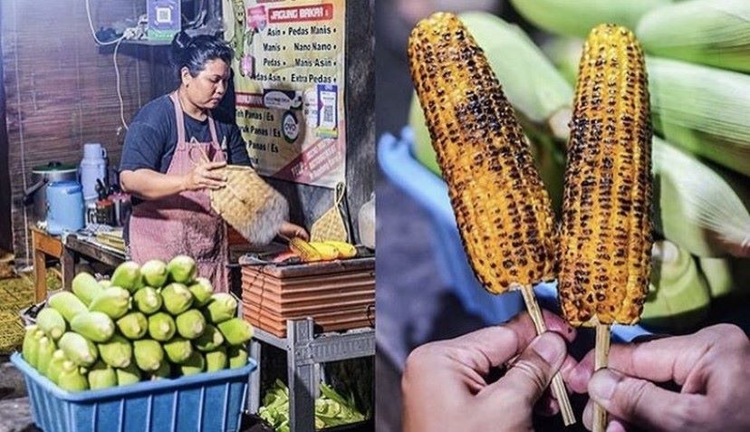 Jagung Bakar Kebonan rekomendasi kuliner malam