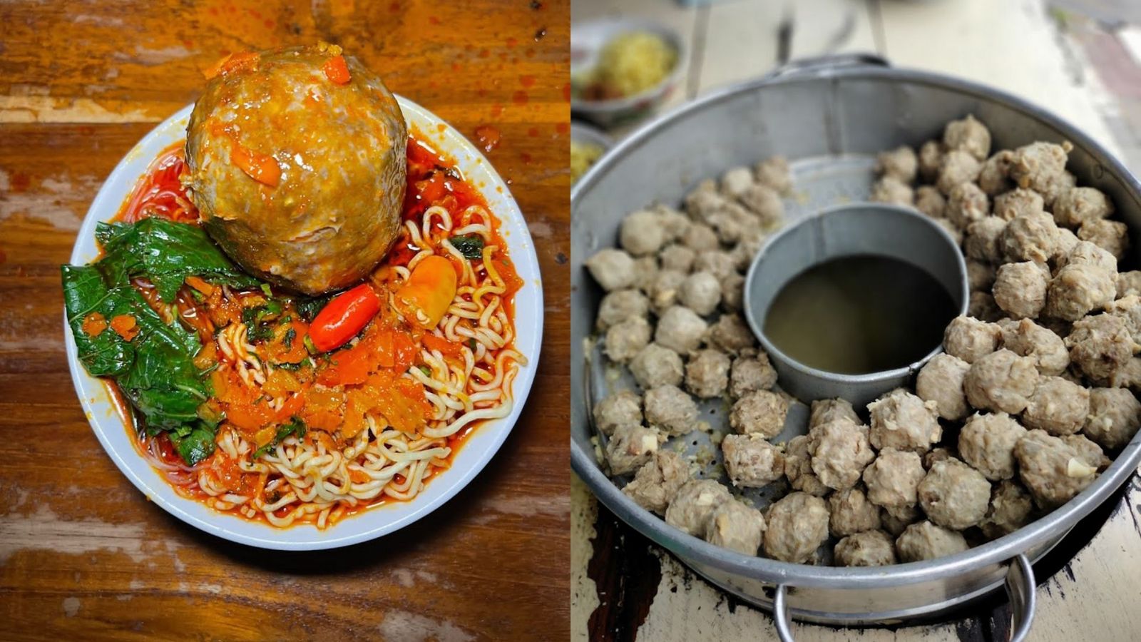 Bakso Pajero dan Bakso Urat Arema Soringin.   (Google Maps)