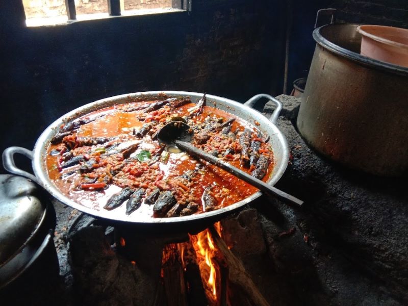 Mangut Lele Mbah Marto, kuliner legendaris Yogyakarta sejak 1970.