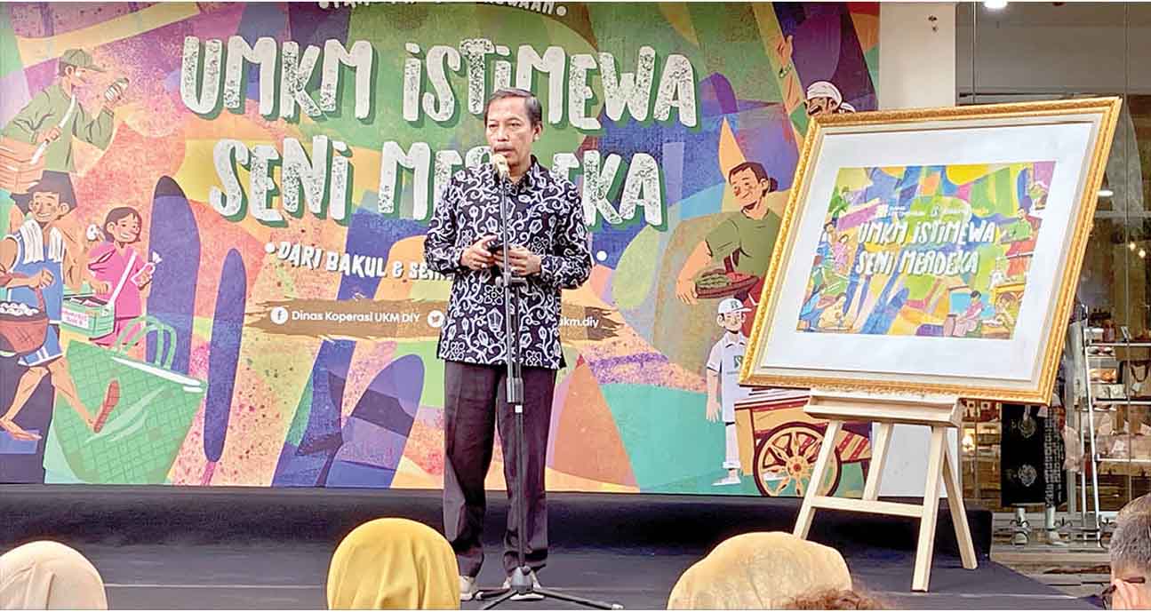 Memperingati 12 Tahun Keistimewaan DIY, sebuah kegiatan yang menyatukan semangat optimisme UMKM Sibakul dan seniman digelar. Acara yang diinisiasi Dinas Koperasi dan UMKM DIY bersama Paniradya Kaistim