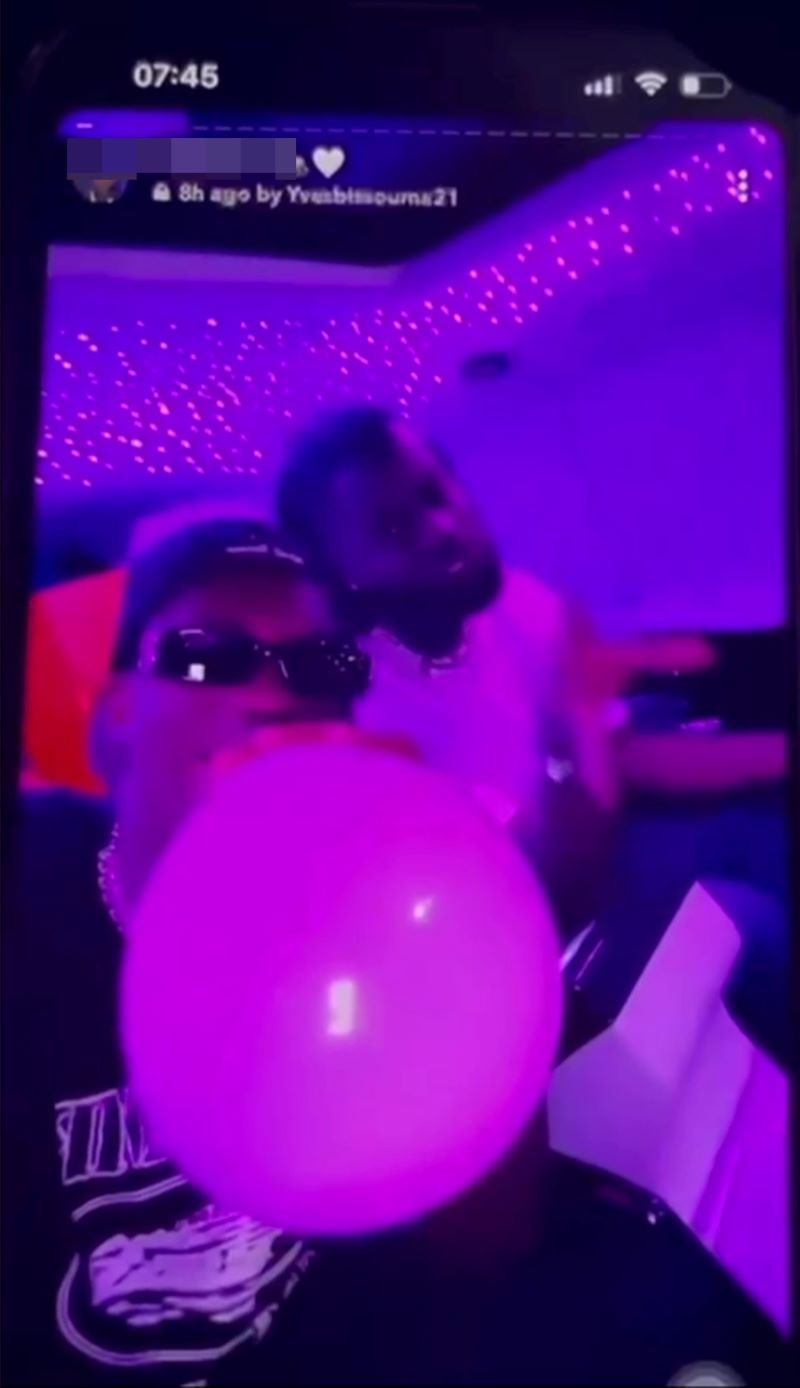 Yves Bissouma menghirup gas tertawa atau nitrous oxide dan membagikan videonya ke snapchat (getty)
