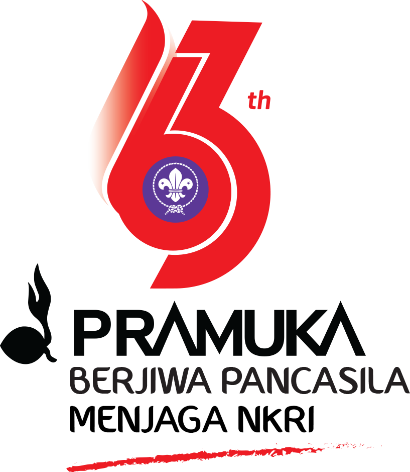 Logo Peringatan Hari Pramuka ke 63.