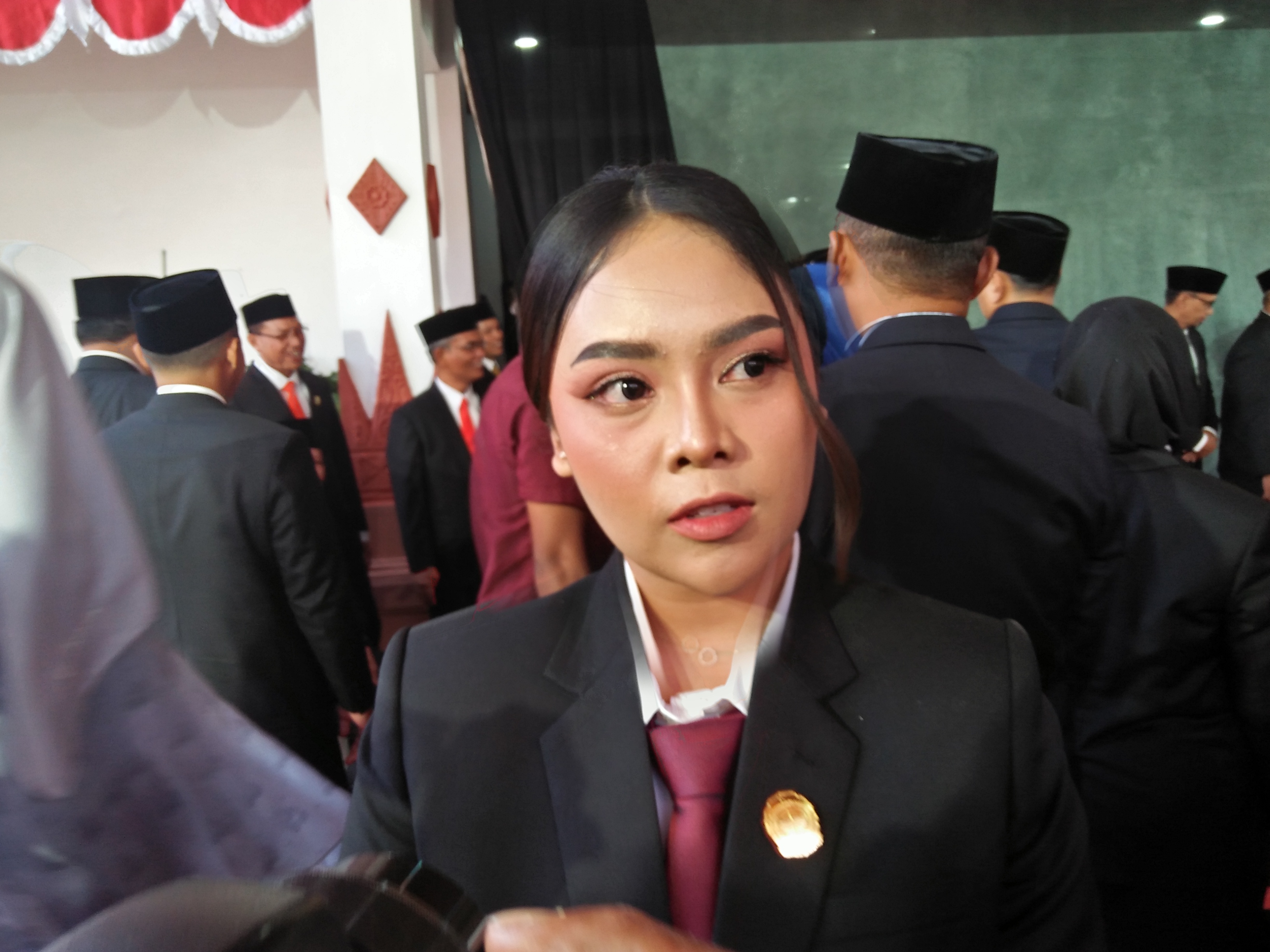 Anggota DPRD Bantul Aurely Putri Anjani