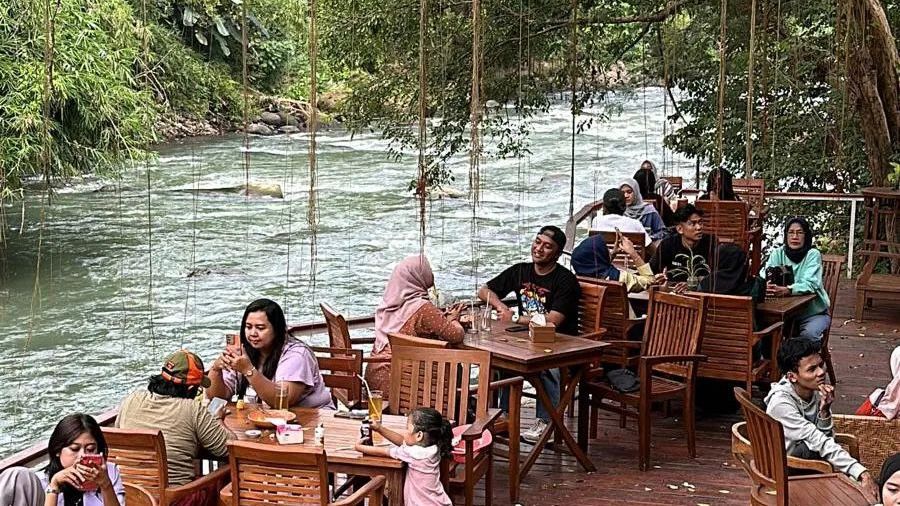 Puunee Wild River Resto & Villa di Magelang. (Instagram: @puuneewildriver)