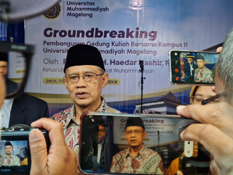 Foto: Ketua Umum PP Muhammdiyah Prof Haedar Nashir.