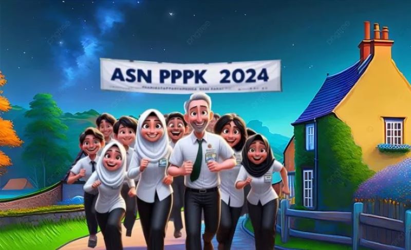 Ilustrasi penerimaan ASN PPPK 2024.