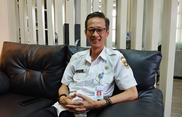 Kepala BKPSDM Agung Wibowo.JIHAN ARON VAHERA/RADAR JOGJA