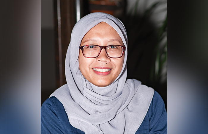 Foto dosen dan peneliti Geologi Gempa Bumi, Departemen Teknik Geologi Fakultas Teknik UGM Dr. Gayatri Indah Marliyani.Dokumen pribadi&nbsp;