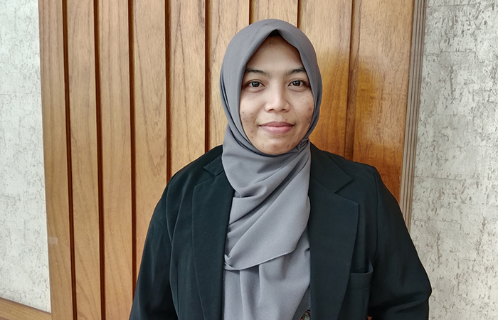 Kepala Divisi Teknis Penyelenggaraan Pemilihan KPU Sleman Noor Aan Muhlisoh.&nbsp;Delima Purnamasari/Radar Jogja