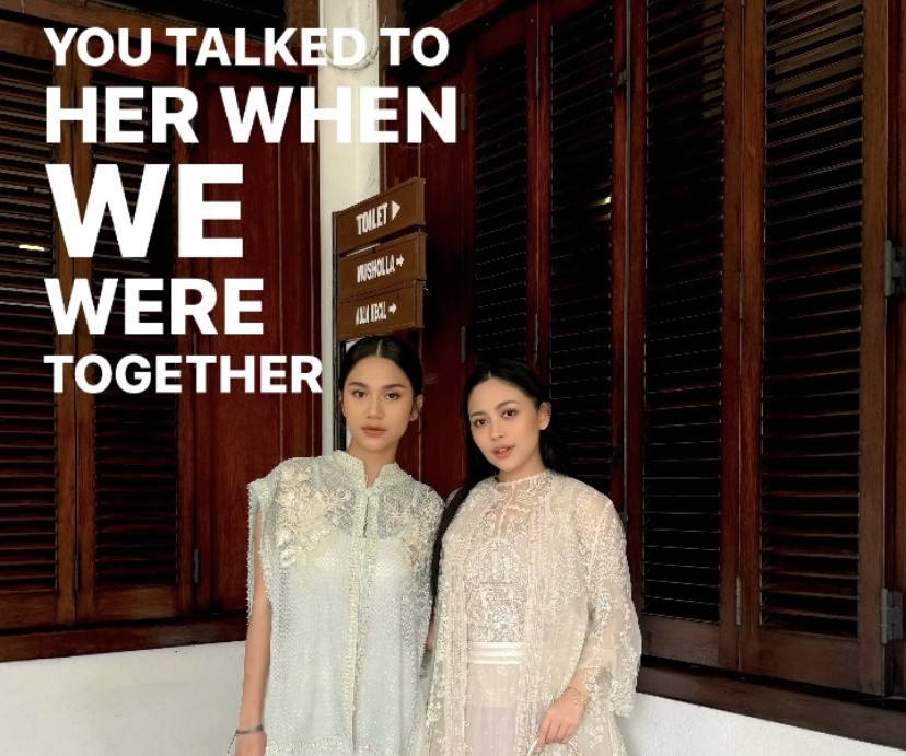 Rachel Vennya dan Azizah Salsha.