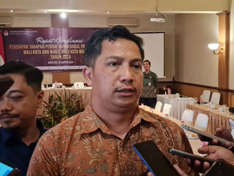 Foto: Ketua KPU Kota Magelang Misbachul Munir.