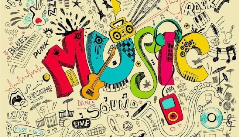 Ilustrasi musik pengobat galau.